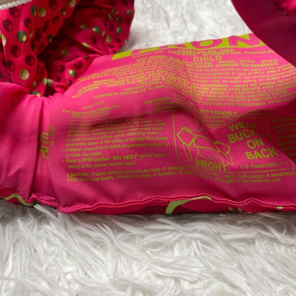 Stearns Puddle Jumper Floatation Device Swim Floaties Child Size 30-50lbs Pink - Picture 8 of 8